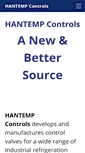 Mobile Screenshot of hantempcontrols.com